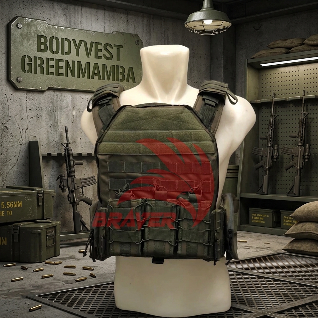 BODYVEST GREENMAMBA HIJAU