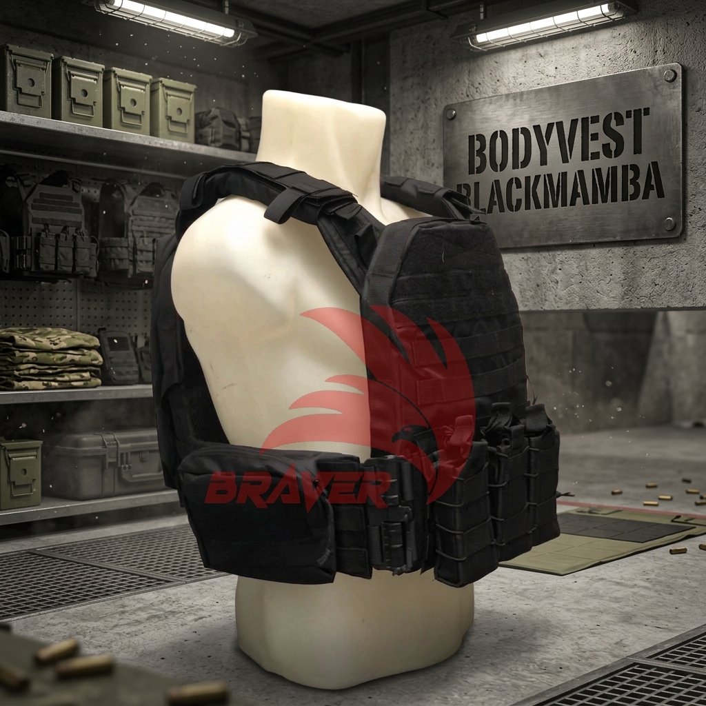 BODYVEST BLACKMAMBA HITAM