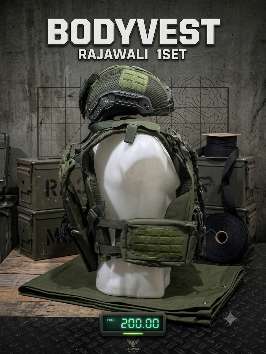BODYVEST RAJAWALI SET VEST+HELM+SANDANG